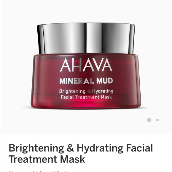 NWT AHAVA Brightening Hydrating Treatment Mask - Picture 2 of 4
